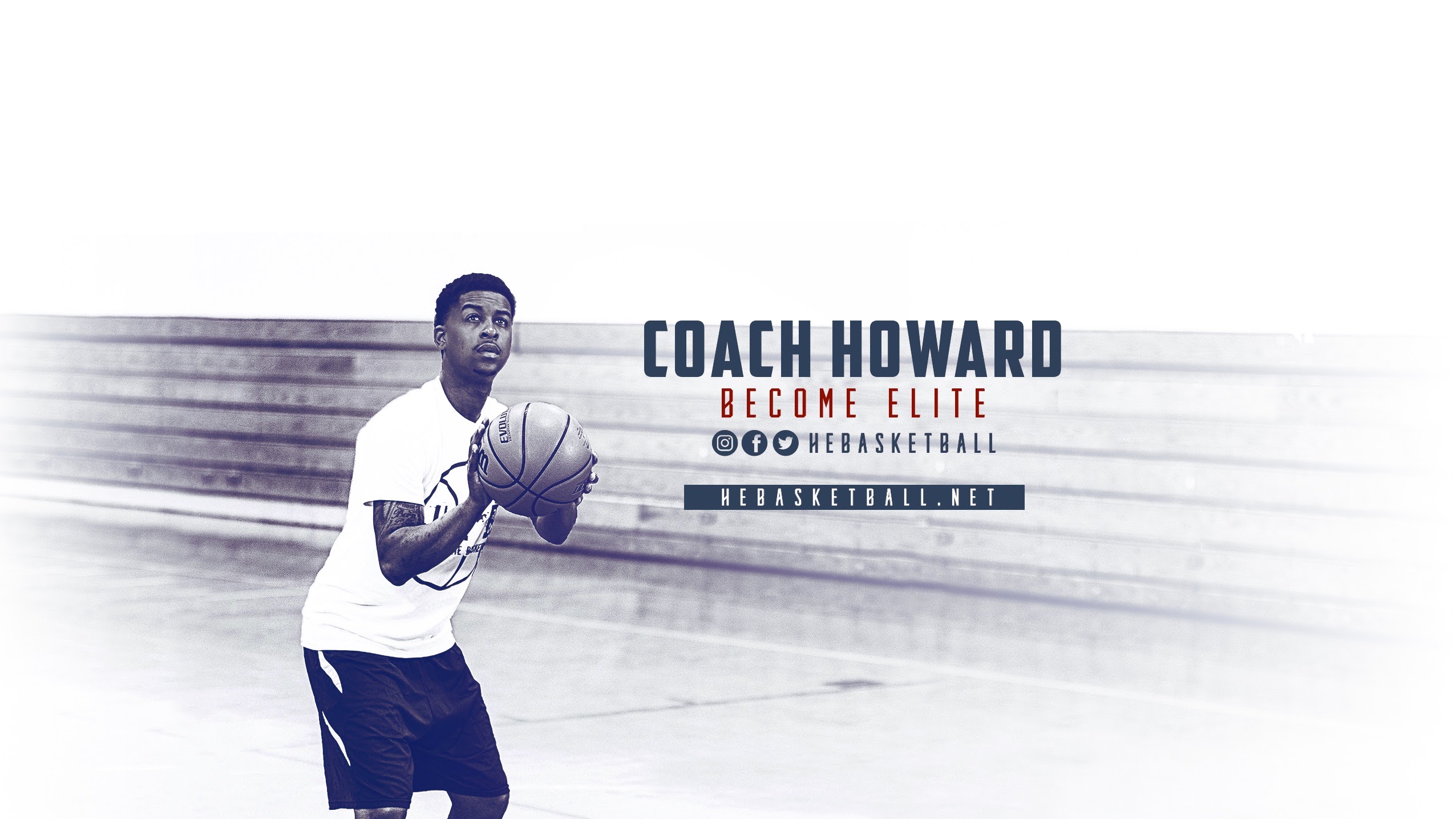 Howard Elite Basketball channel banner artwork
